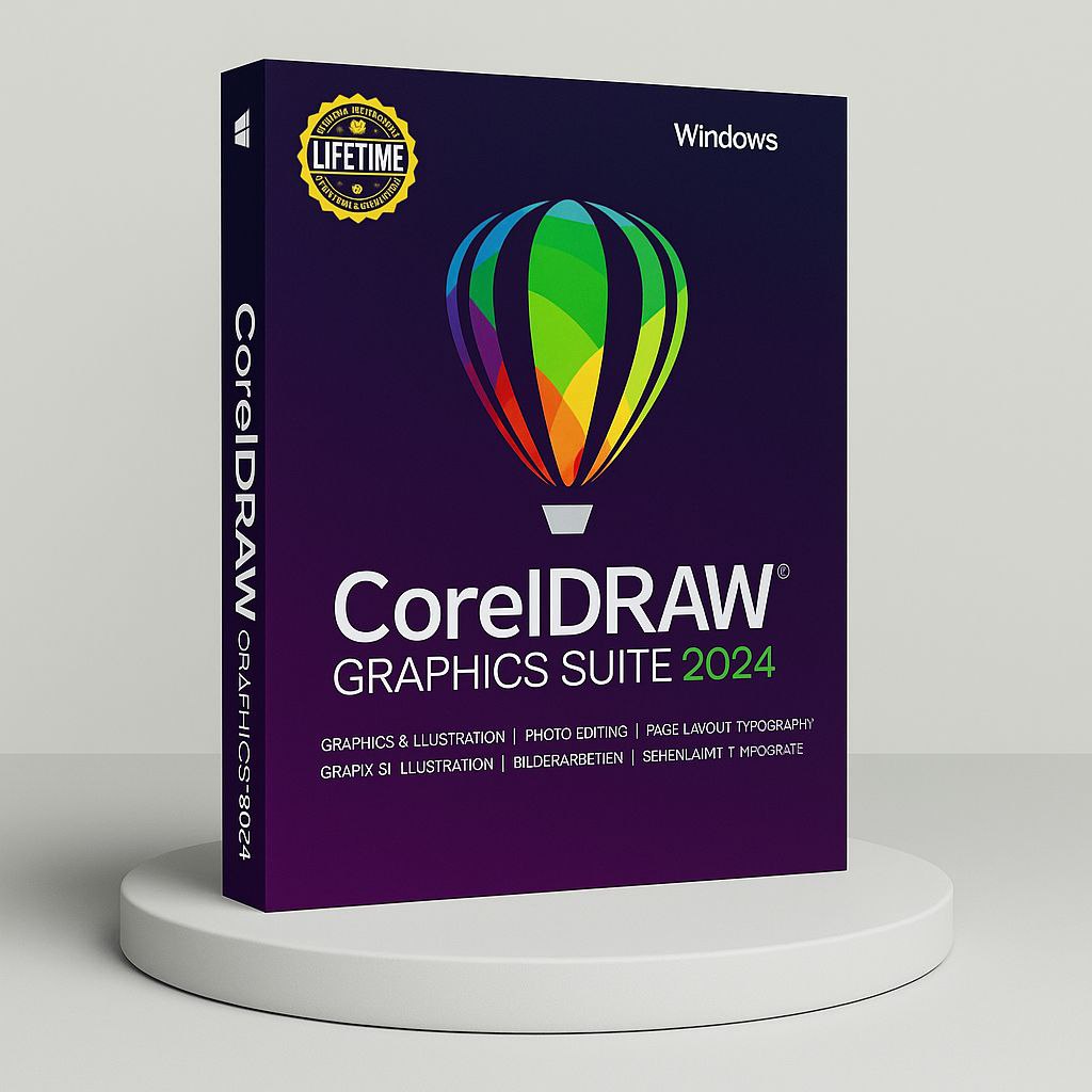 CorelDraw Graphics Suite 2024/ Mac And WINDOWS / Lifetime Version