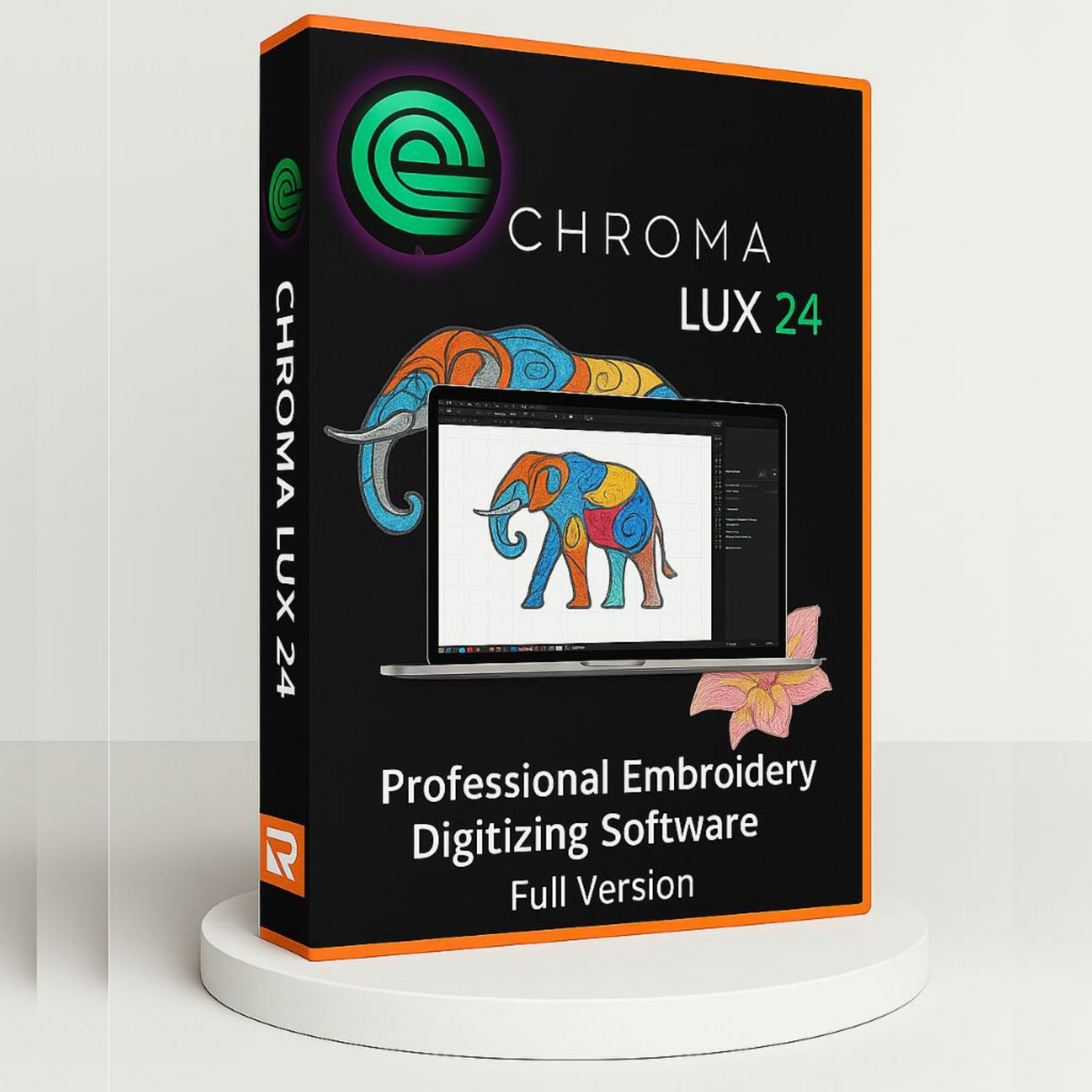 Chroma Lux 24 – Professional Embroidery Digitizing Software | Full Version