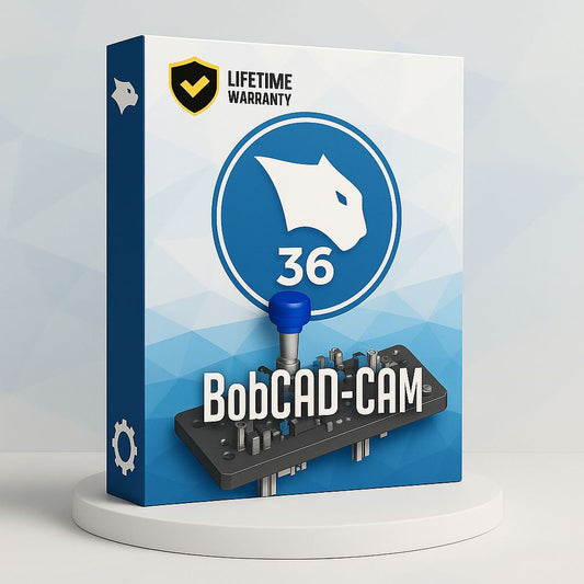 BobCAD-CAM V36 | Full Version for Windows | Manufacturing CAD-CAM Software